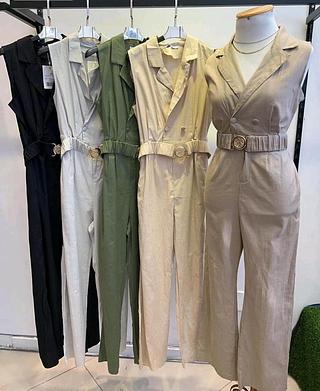 Macacao longo de linho